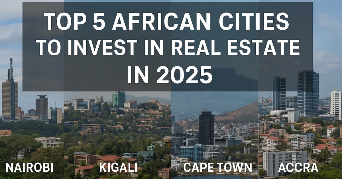 Top 5 African Cities to Invest in Real Estate in 2025