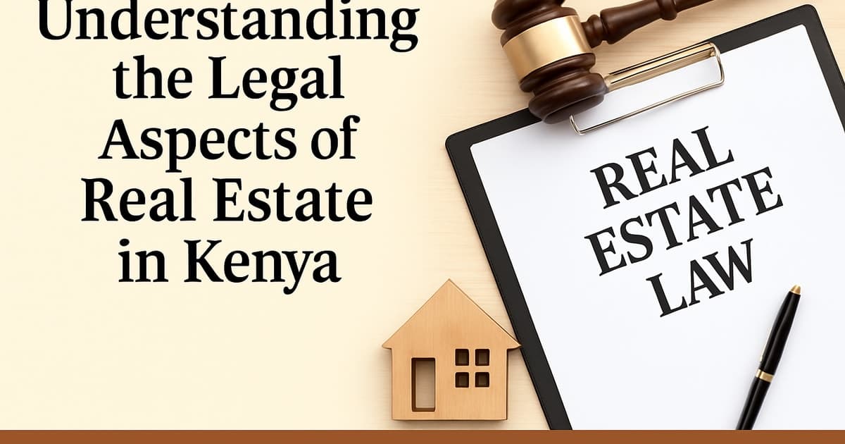 Understanding the Legal Aspects of Property Ownership in Kenya