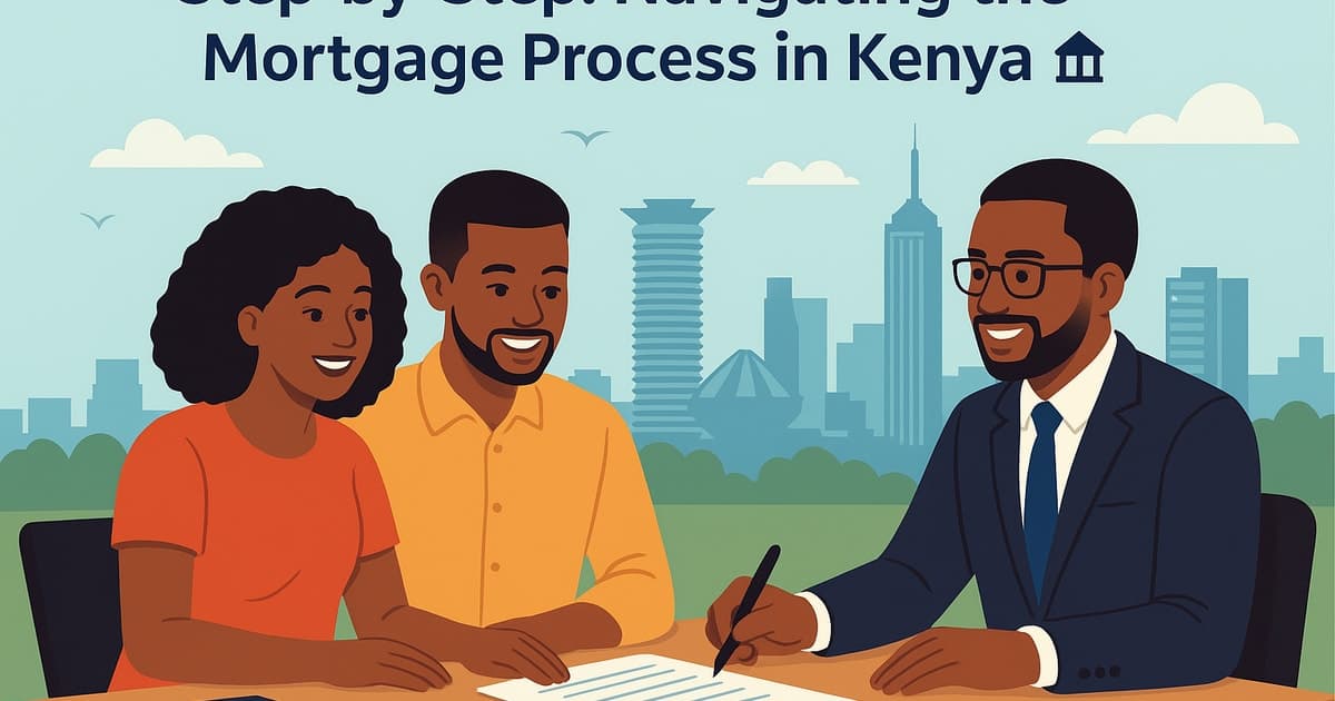 Step-by-Step: Navigating the Mortgage Process in Kenya 🏦🏡