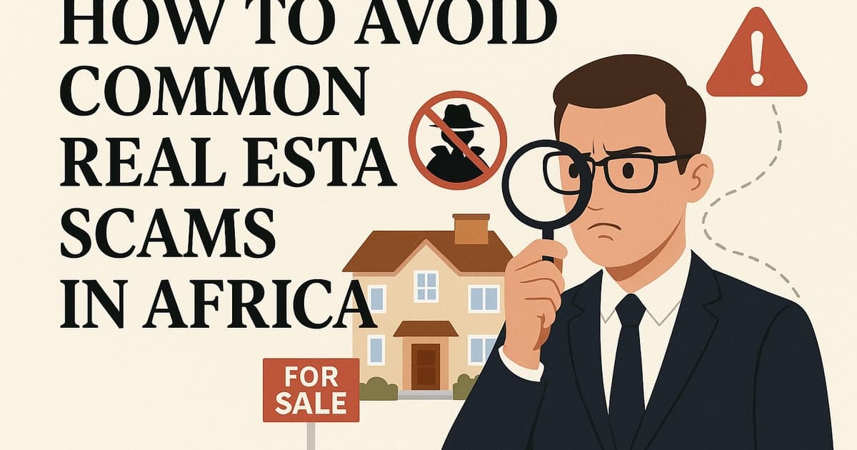 How to Avoid Common Real Estate Scams in Africa 🕵️♂️🏡