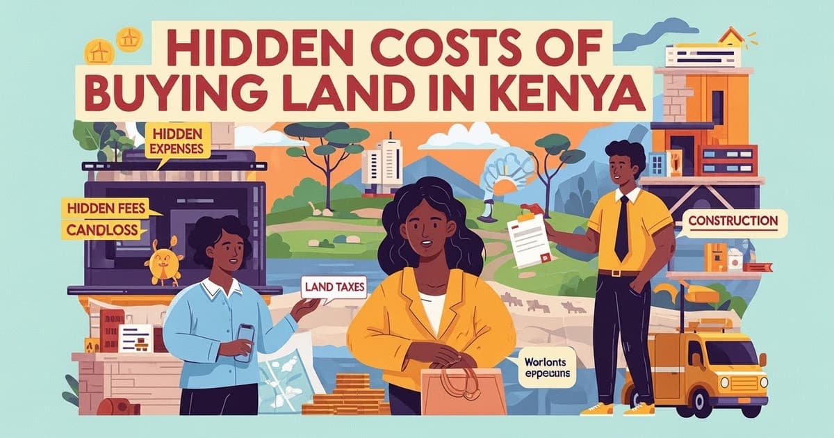Hidden Costs of Buying Land in Kenya: What You Must Know 💸🌍