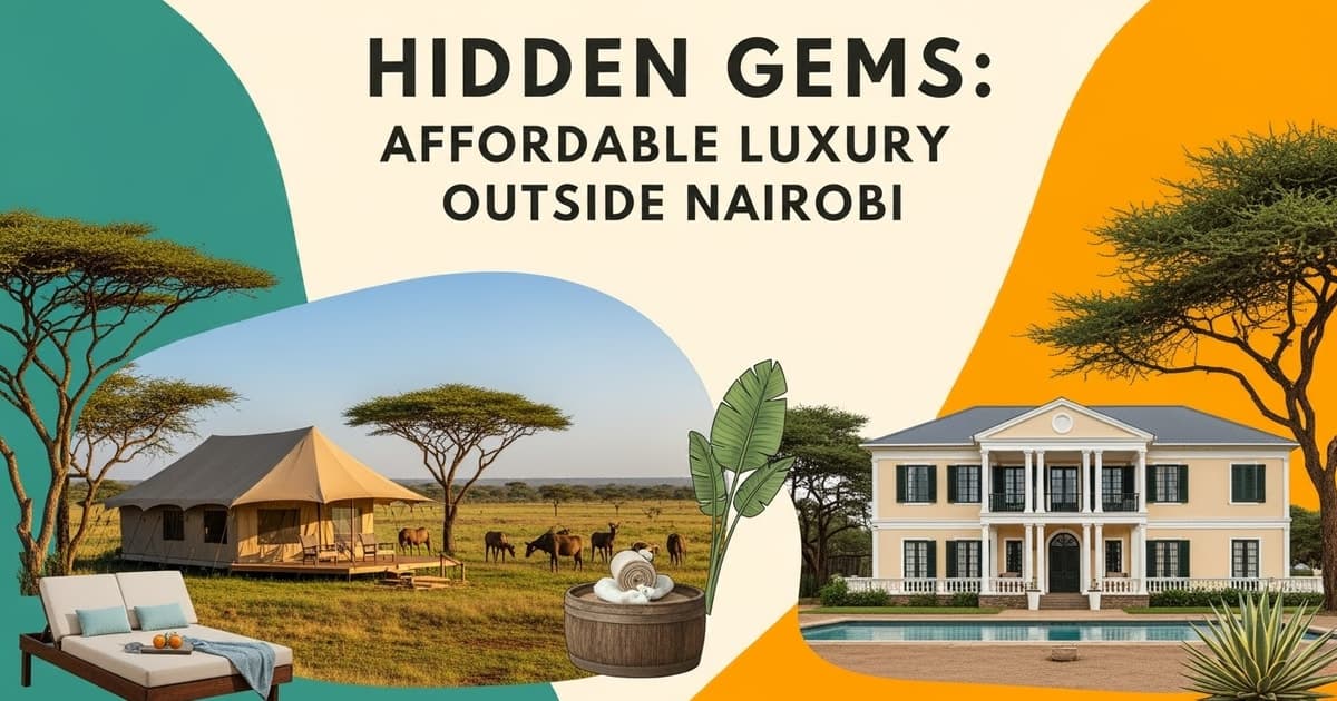 Hidden Gems Affordable Luxury Outside Nairobi